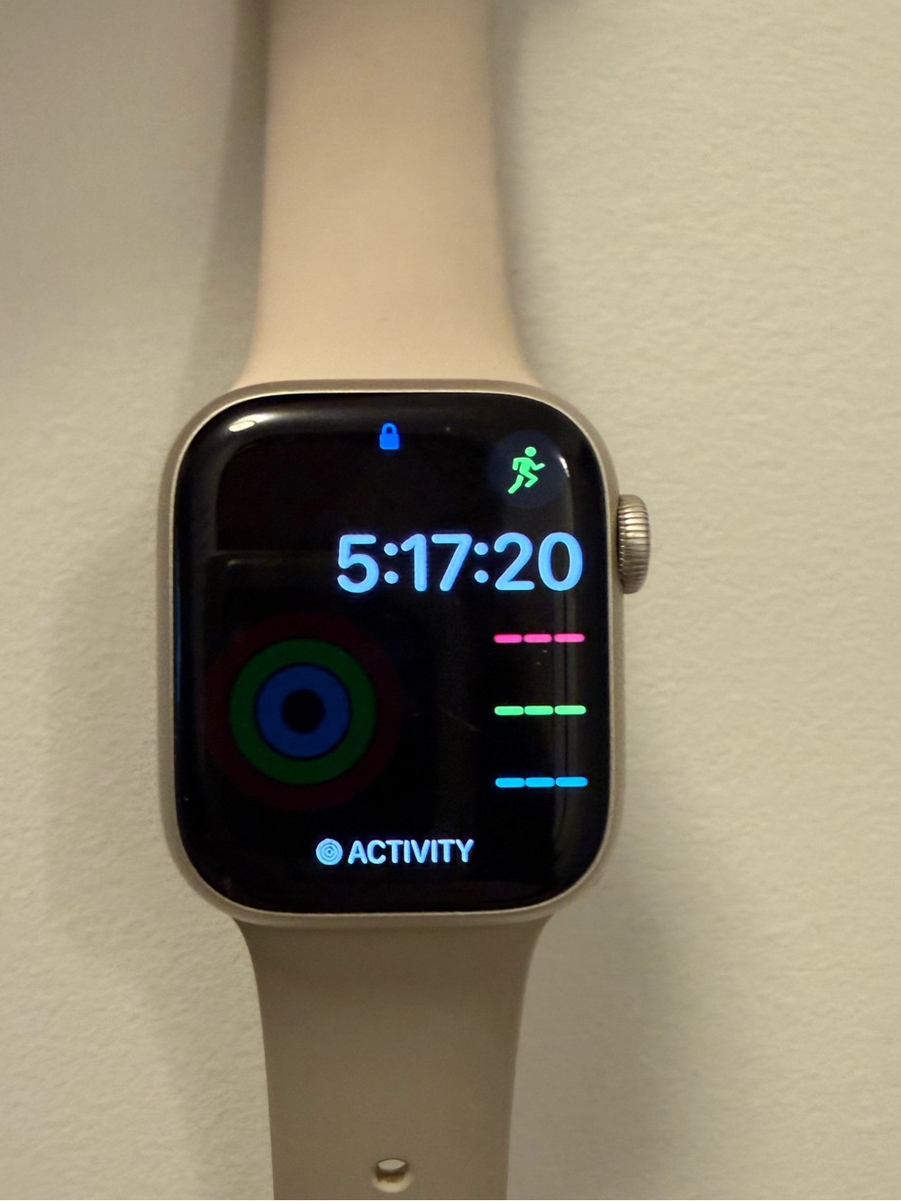 Apple Watch with Sandstone Sport Band - Series 7